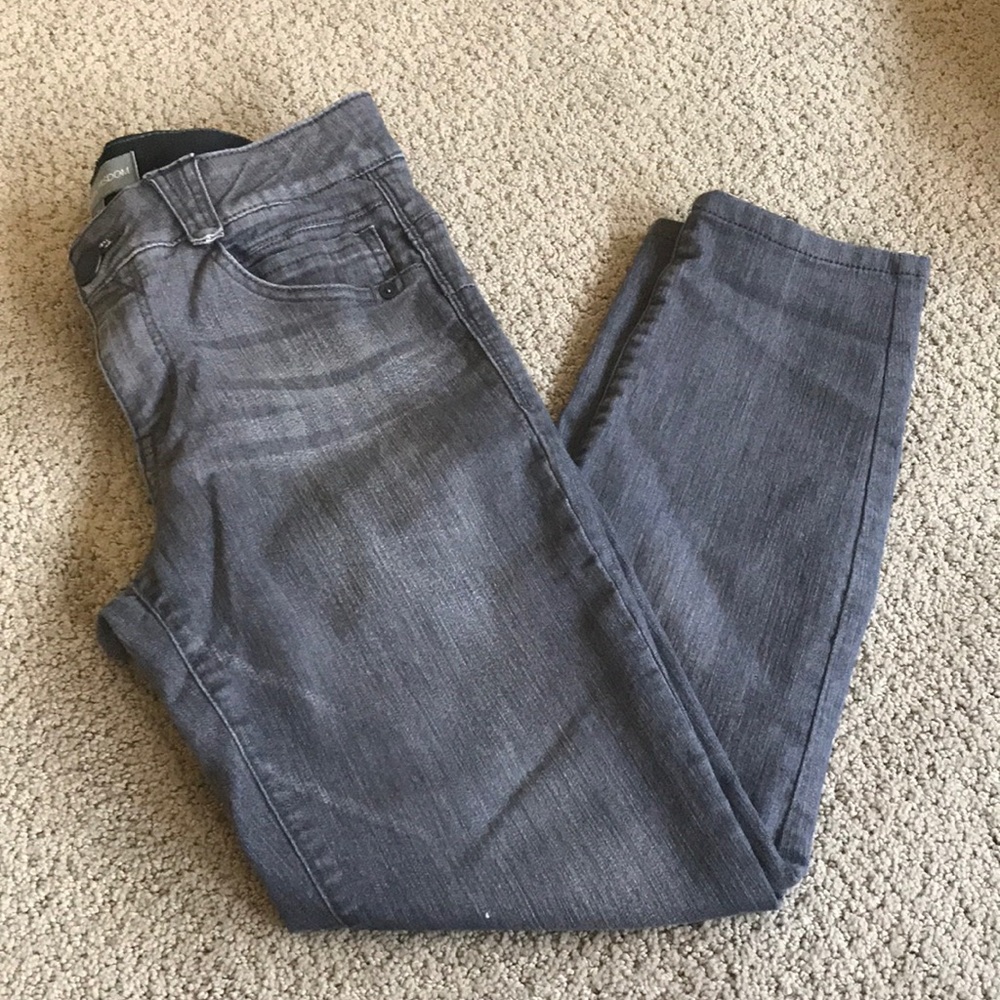 Grey wit & wisdom (Nordstrom) skinny jeans